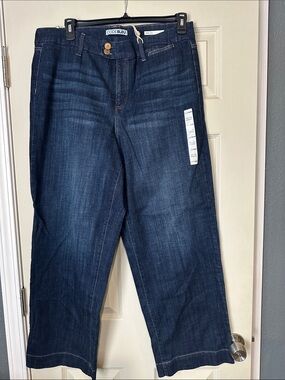 Code Bleu Dark Wide Leg Jeans